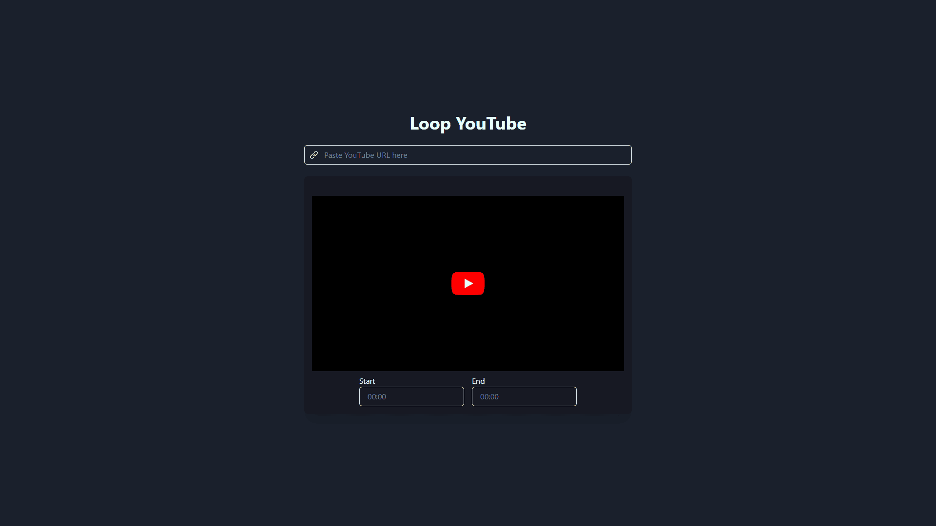 Loop YouTube